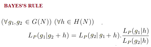 Bayes Rule